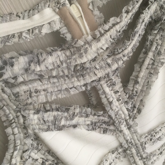 Herve Leger "Joseline" Fringe Bandage Dress -NWT - Picture 5 of 8